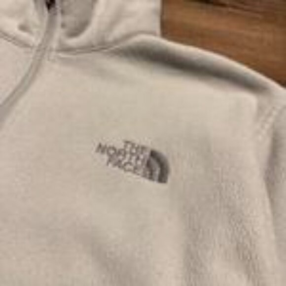 The North Face Fleece Light Grey Size Large - Picture 3 of 7